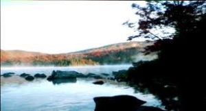 Adirondack Autumn Landscape Where Amelia Murray Hiked
