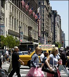Manhattan Street Scene